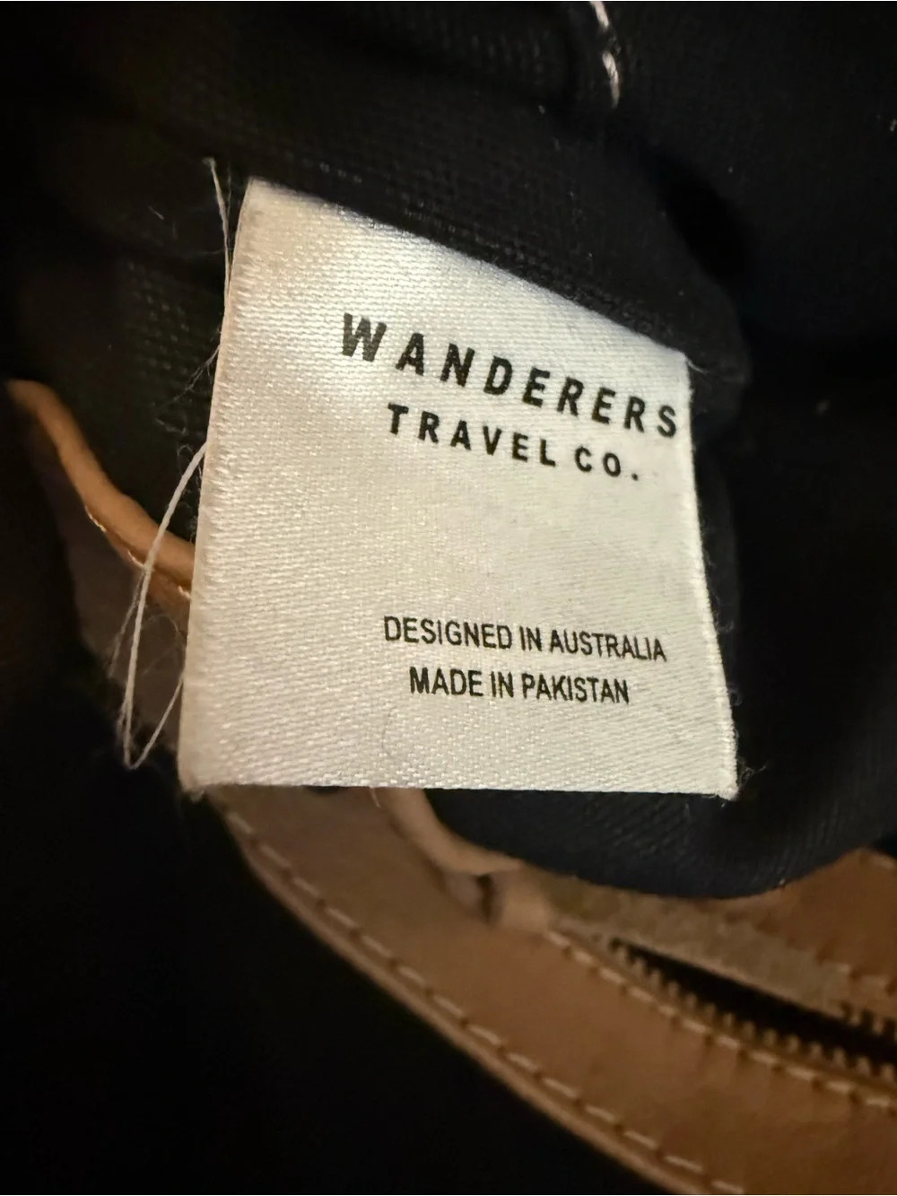 Wanderers Travel Co. Venetian Passport Crossbody Bag